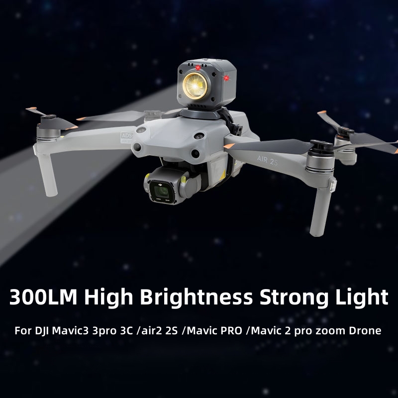Drone Strobe Light - Base fixa do holofote noturno com