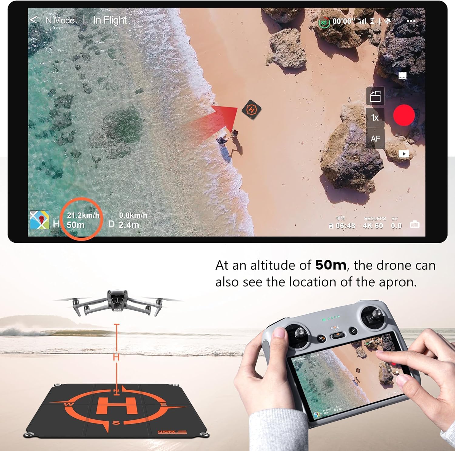 Plataforma de Pouso para Drone - Drone Strobe Light avaliação e preço